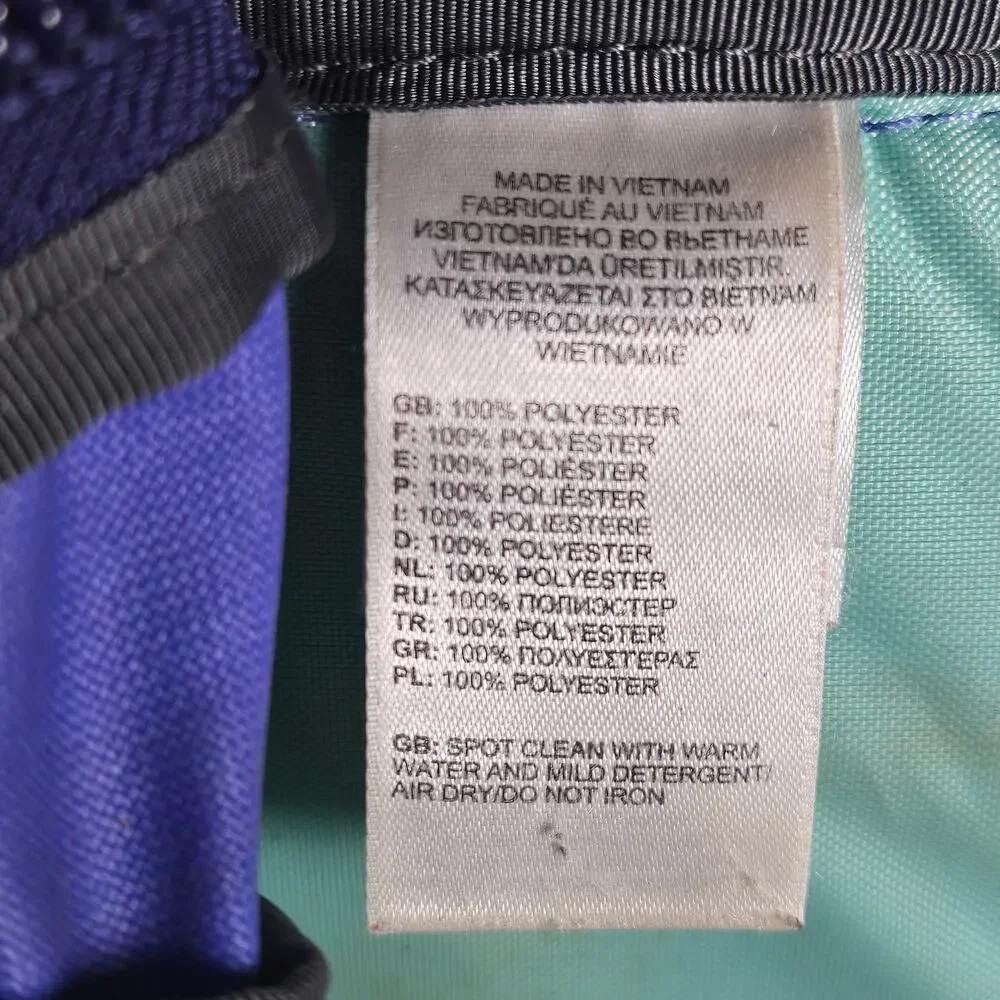 The North Face Vault Purple Teal School Work‎ Travel Flex Vent Backpack